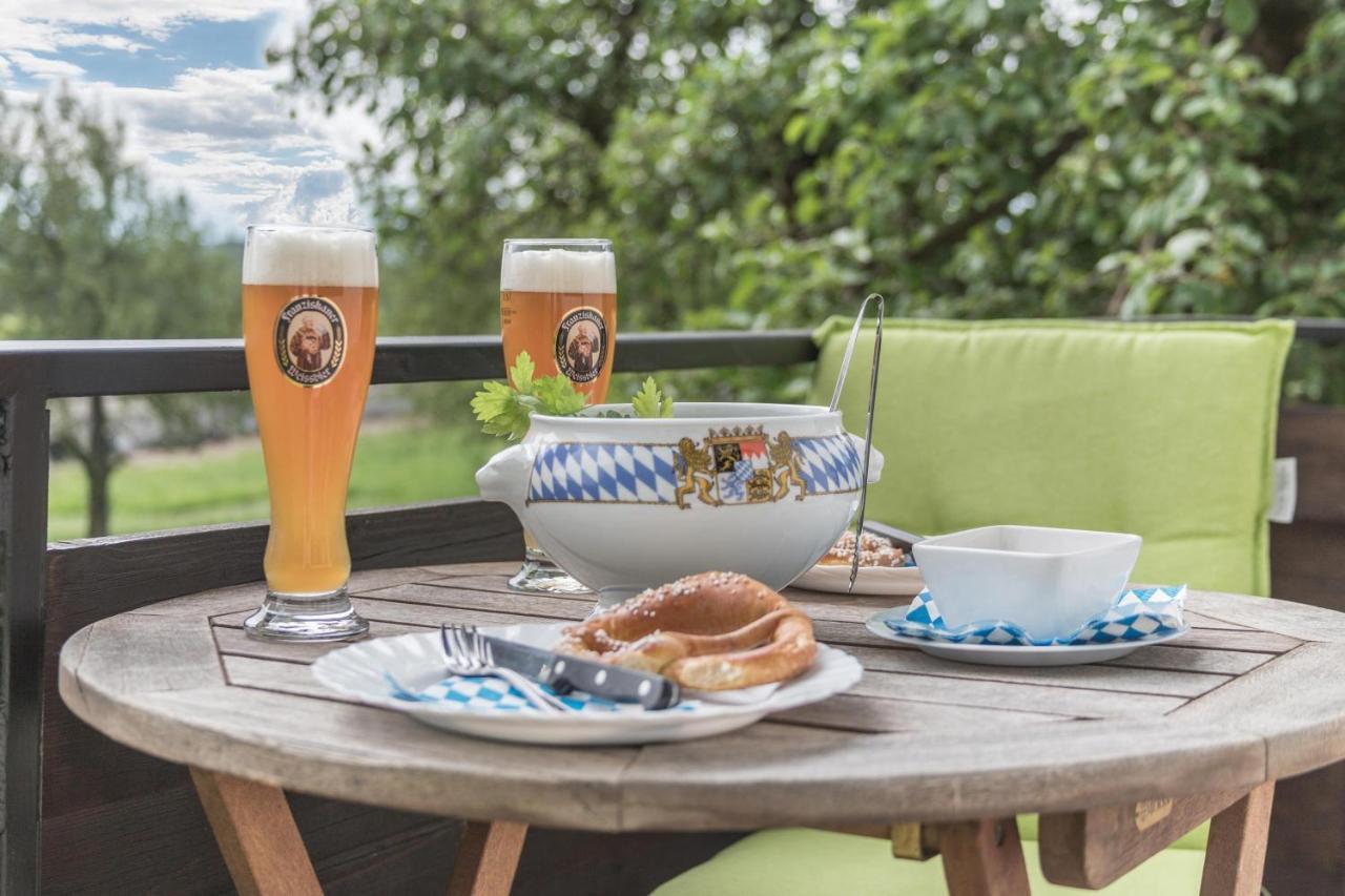 Fewo Beim Nik Mit Wanderreitstation Höslwang Esterno foto